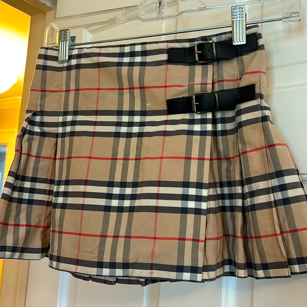 Girl’s Burberry Classic Mini Kilt